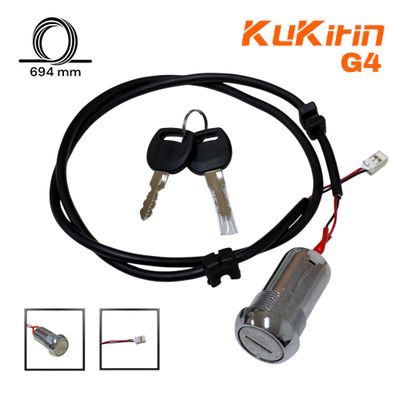 Clé de contact modèle B compatible avec la trottinette électrique KuKirin G4