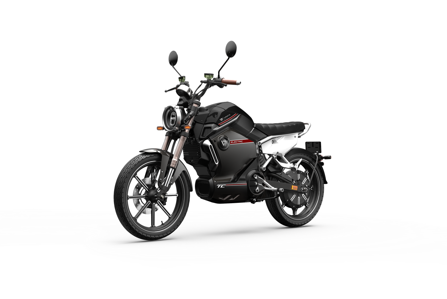 Moto électrique 50 Super Soco TC L1e 2 batteries 72V Vert