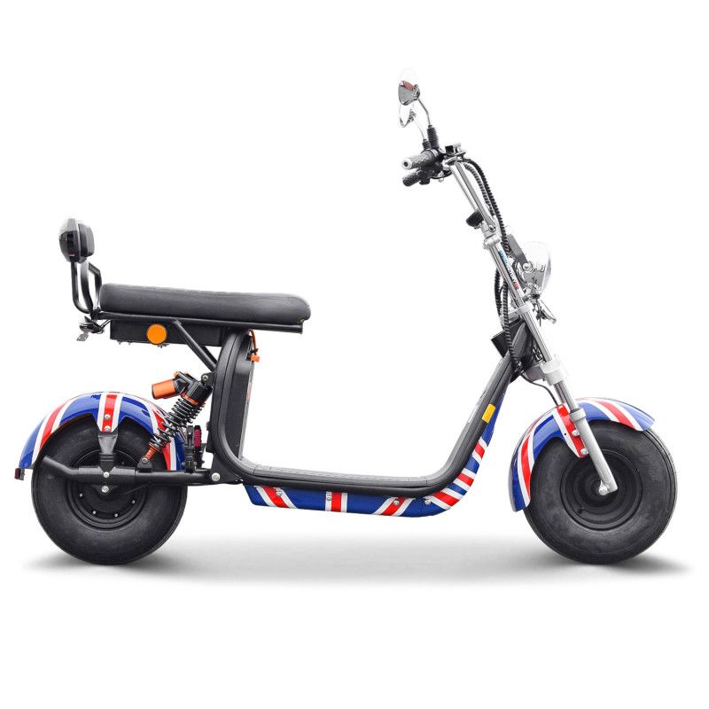 Scooter électrique Citycoco homologué 1500W 60V 2 places
