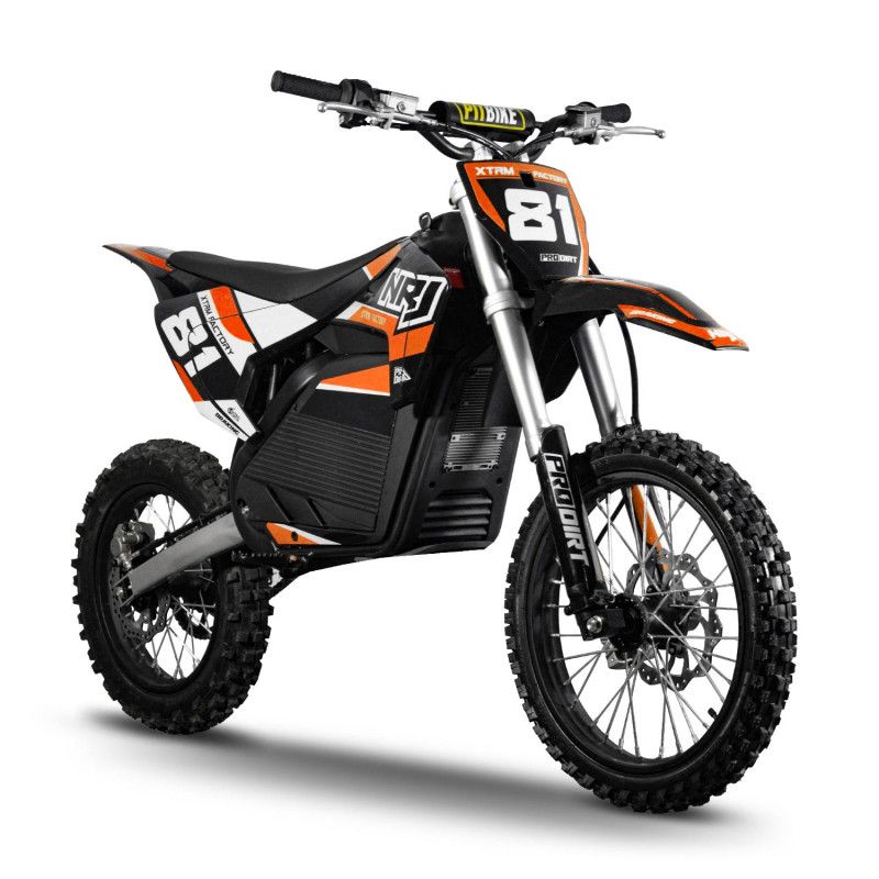 Motocross électrique XTRM 81 NRJ 7000W 72V roues 17/14 Orange Motocross électrique XTRM 81 NRJ 7000W 72V roues 17/14 Orange