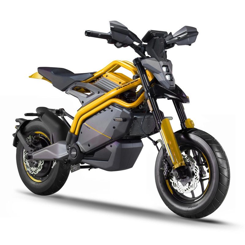 Moto électrique 125 Velocifero JUMP grande autonomie Jaune Moto électrique 125 Velocifero JUMP grande autonomie Jaune