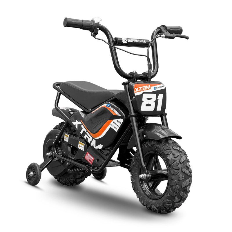 Mini moto électrique enfant XTRM 81 E.Superbike 250W Orange Mini moto électrique enfant XTRM 81 E.Superbike 250W Orange