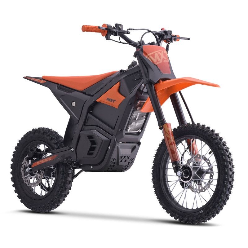Dirt bike électrique MXT 4800 4800W 60V 14/12 Orange