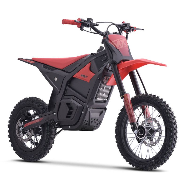 Dirt bike électrique MXT 4800 4800W 60V 14/12 Rouge
