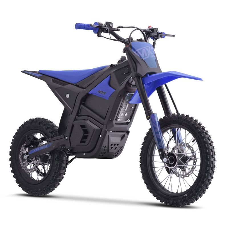 Dirt bike électrique MXT 4800 4800W 60V 14/12 Bleu