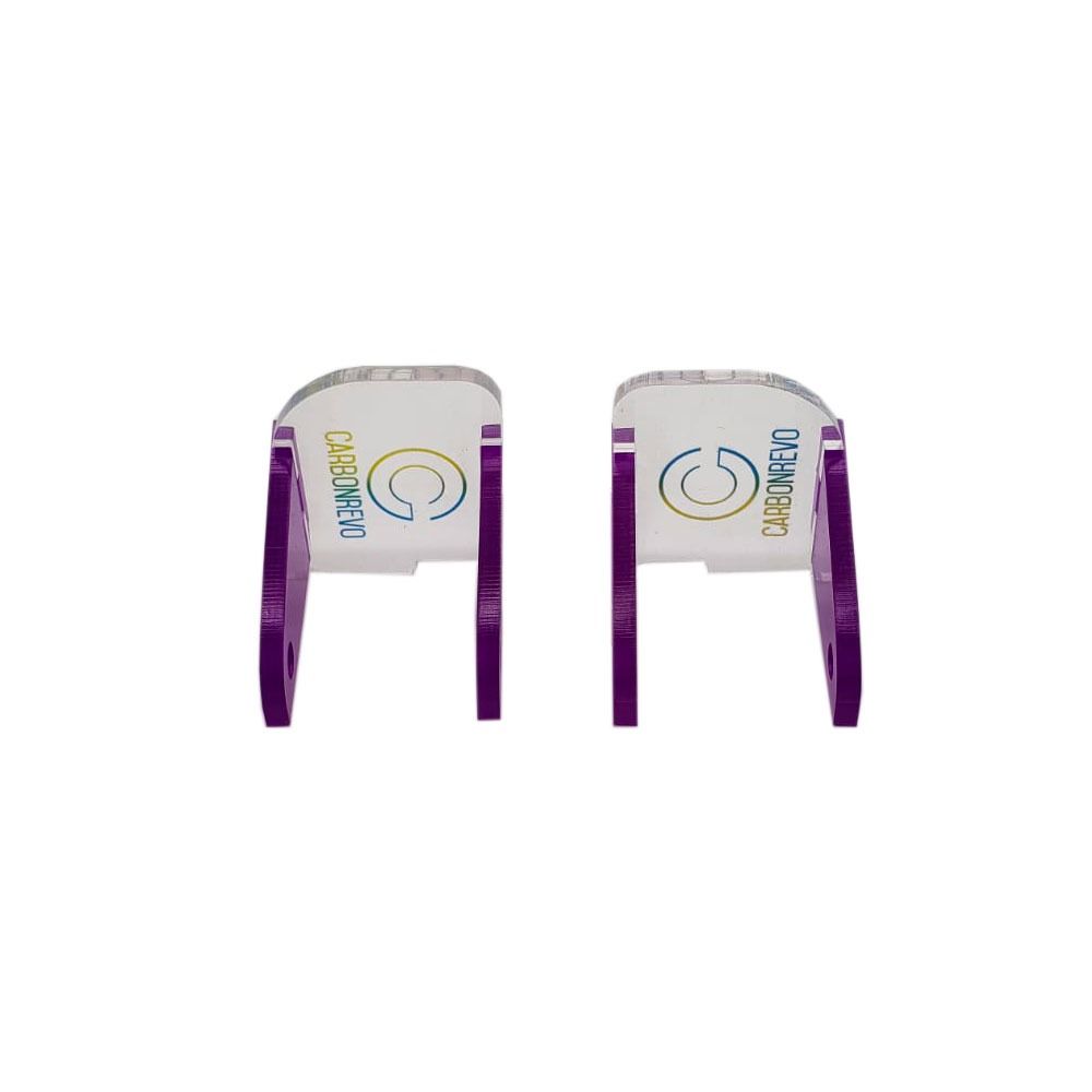 CARBONREVO CACHE LED AVANT VIOLET - PAIRE - DUALTRON RAPTOR/1/2/ULTRA CARBONREVO CACHE LED AVANT VIOLET - PAIRE - DUALTRON RAPTOR/1/2/ULTRA