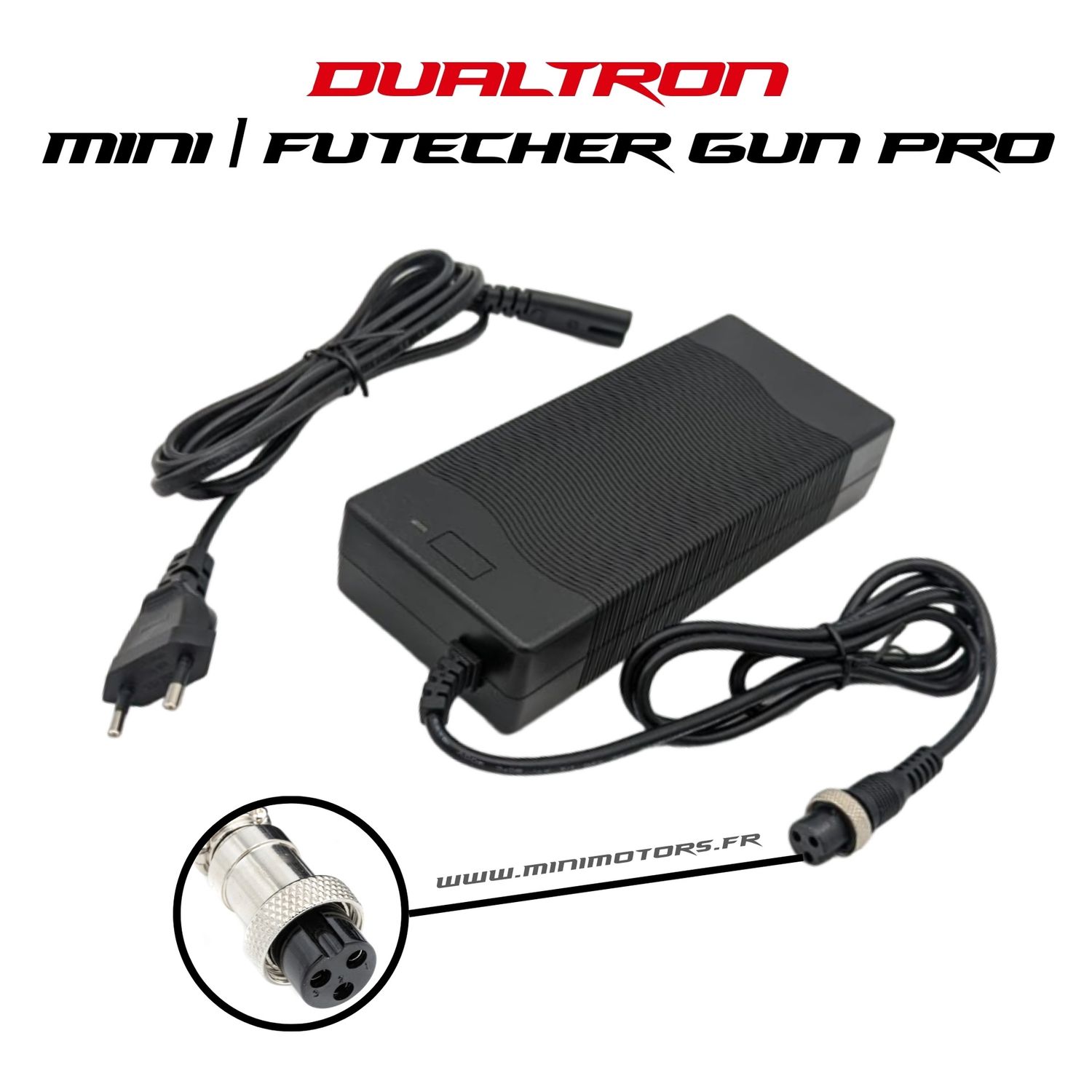 Dualtron Mini - Futecher Gun Pro (52v) | CHARGEUR 58,1V2AH V1