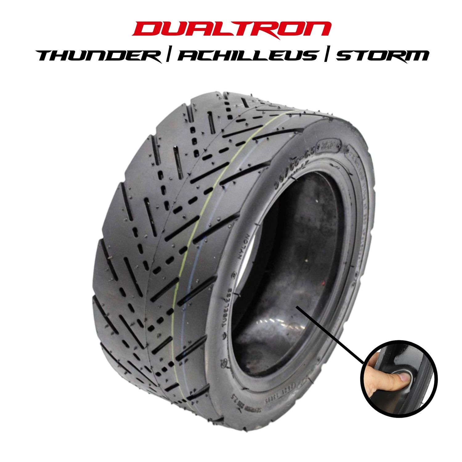 Dualtron Achilleus 2023 & Thunder 2 & 3 & Storm | PNEU 90/65-6.5 INCREVABLE Dualtron Achilleus 2023 & Thunder 2 & 3 & Storm | PNEU 90/65-6.5 INCREVABLE