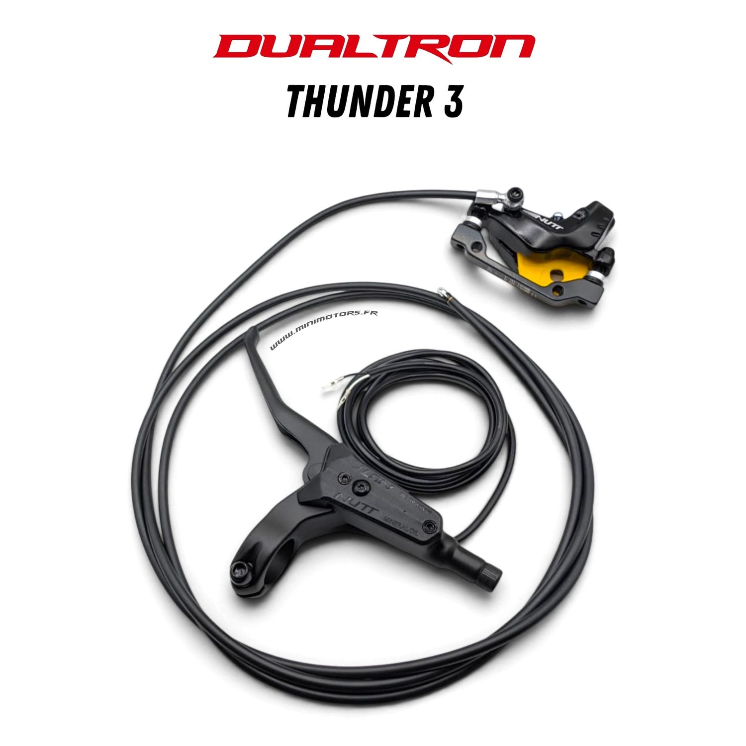 Dualtron Thunder 3 | SET FREIN HYDRAULIQUE COMPLET ARRIERE (LEVIER GAUCHE+ ETRIER) Dualtron Thunder 3 | SET FREIN HYDRAULIQUE COMPLET ARRIERE (LEVIER GAUCHE+ ETRIER)