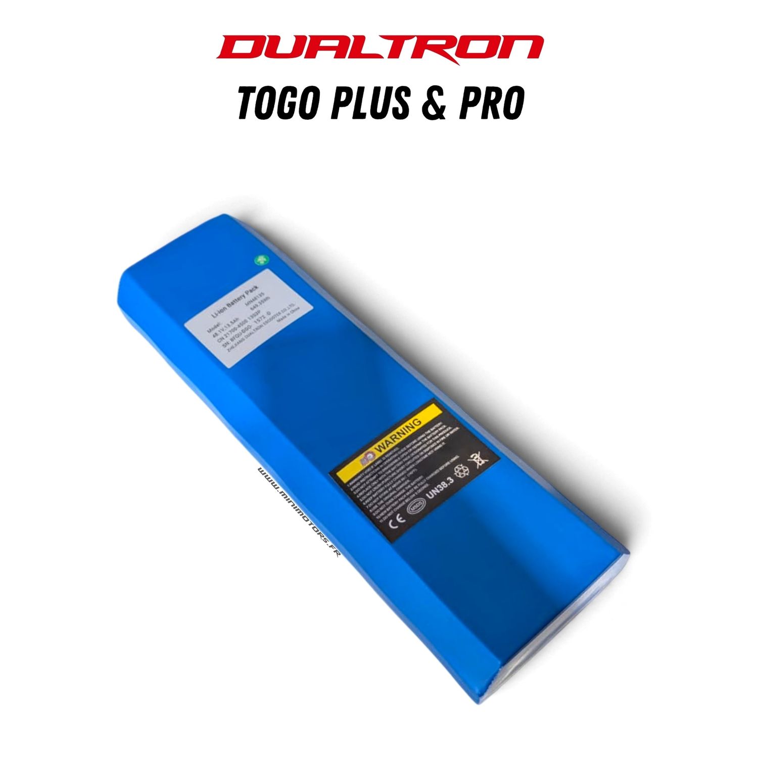 Dualtron Togo Plus & Pro | BATTERIE 48V13,5 AH Dualtron Togo Plus & Pro | BATTERIE 48V13,5 AH