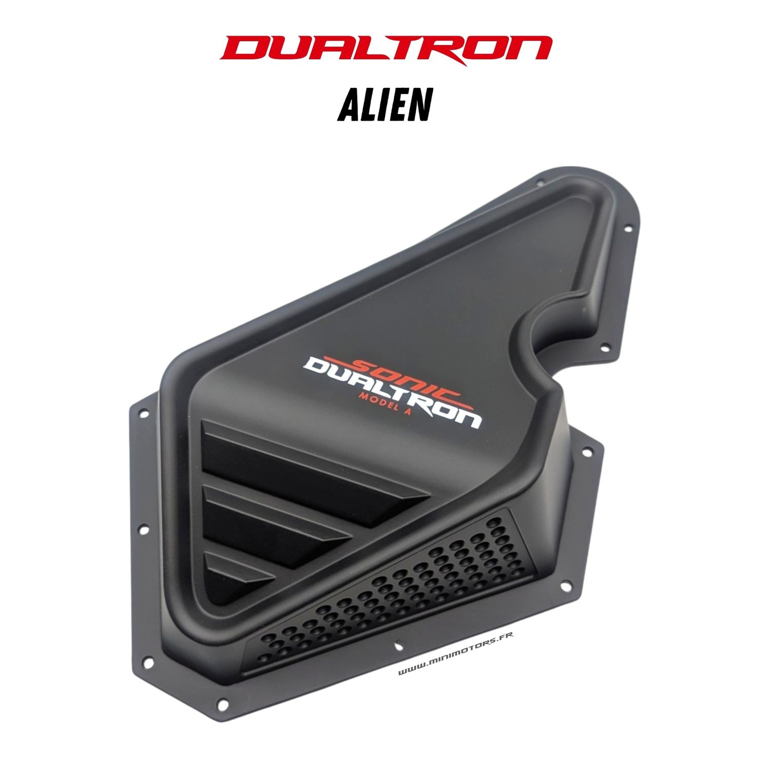 Dualtron Alien | CACHE DROIT BOITIER COLONNE DIRECTION (NOIR)