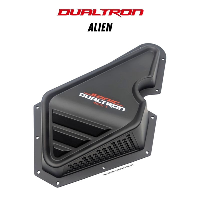 Dualtron Alien | CACHE DROIT BOITIER COLONNE DIRECTION (NOIR)