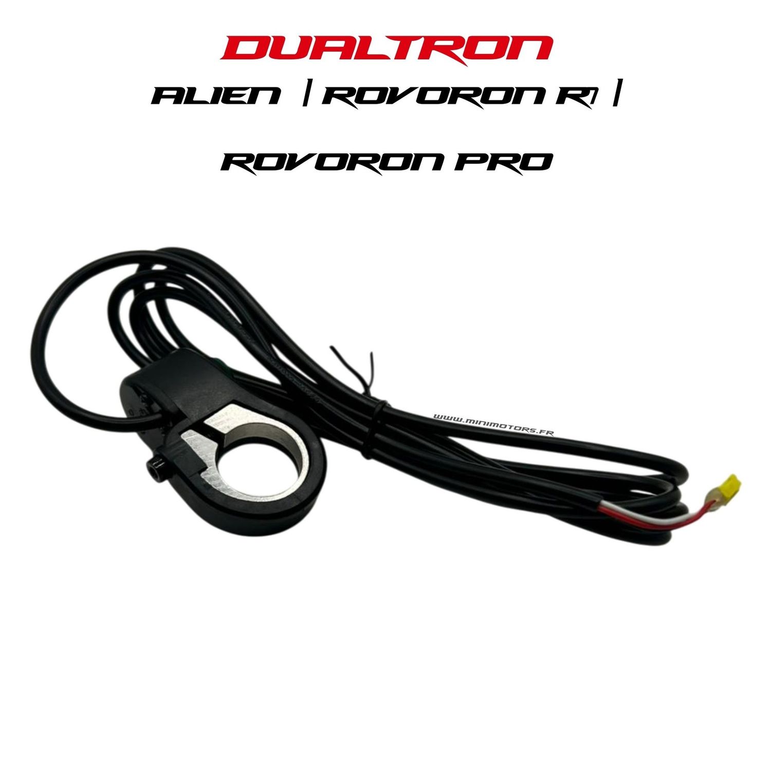 Dualtron Alien & Rovoron R7 & Pro | BOUTON TURBO AVEC CABLE(1800MM)