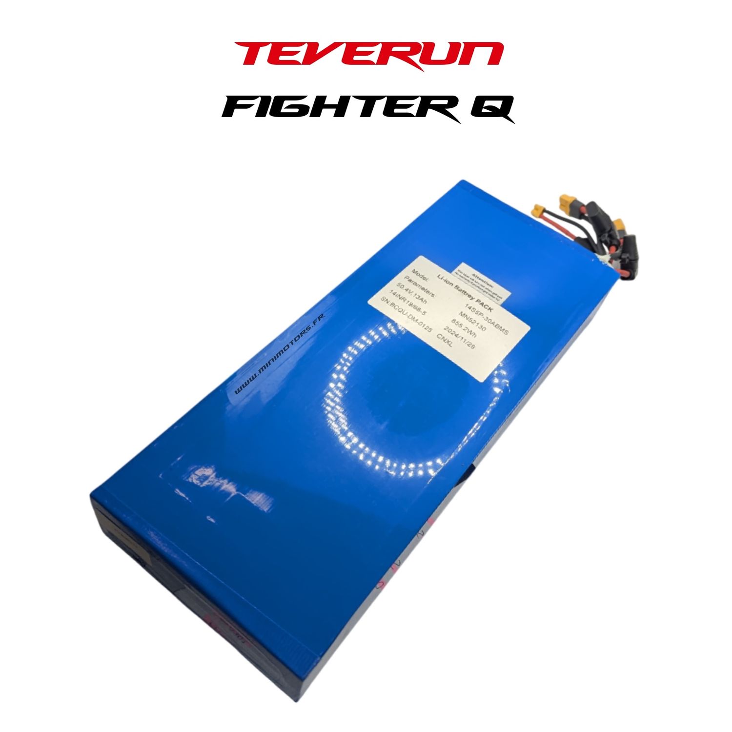 Teverun Fighter Mini Q | BATTERIE 52V13AH Teverun Fighter Mini Q | BATTERIE 52V13AH