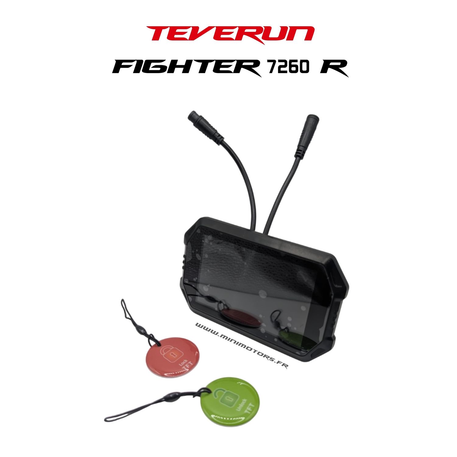 Teverun Fighter 7260r | DISPLAY TFT 4 POUCES Teverun Fighter 7260r | DISPLAY TFT 4 POUCES
