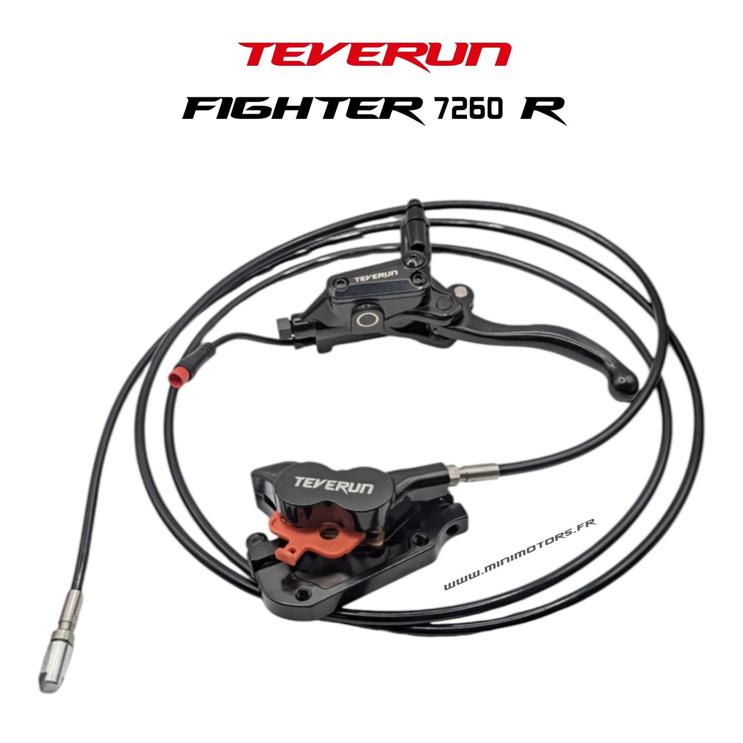 Teverun 7260r & Fighter 11 2025 | KIT DE FREIN COMPLET ARRIERE (4 PISTONS) V2 Teverun 7260r & Fighter 11 2025 | KIT DE FREIN COMPLET ARRIERE (4 PISTONS) V2