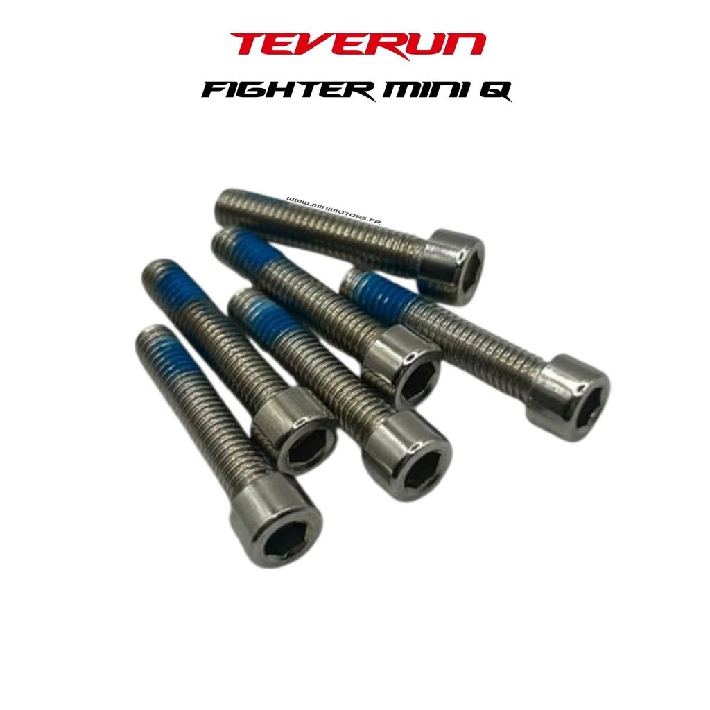 Teverun Fighter Mini Q | VIS JANTE AV/AR (x6) M5 x30 Teverun Fighter Mini Q | VIS JANTE AV/AR (x6) M5 x30