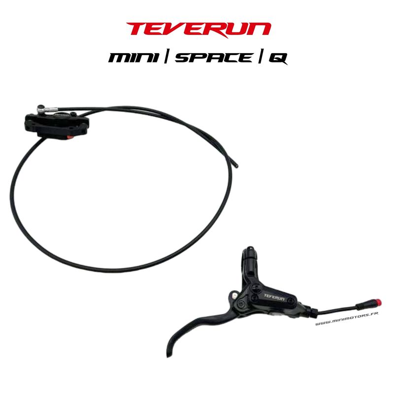 Teverun Fighter Mini & Space & Mini Q | KIT COMPLET DE FREIN HYDRAULIQUE AV