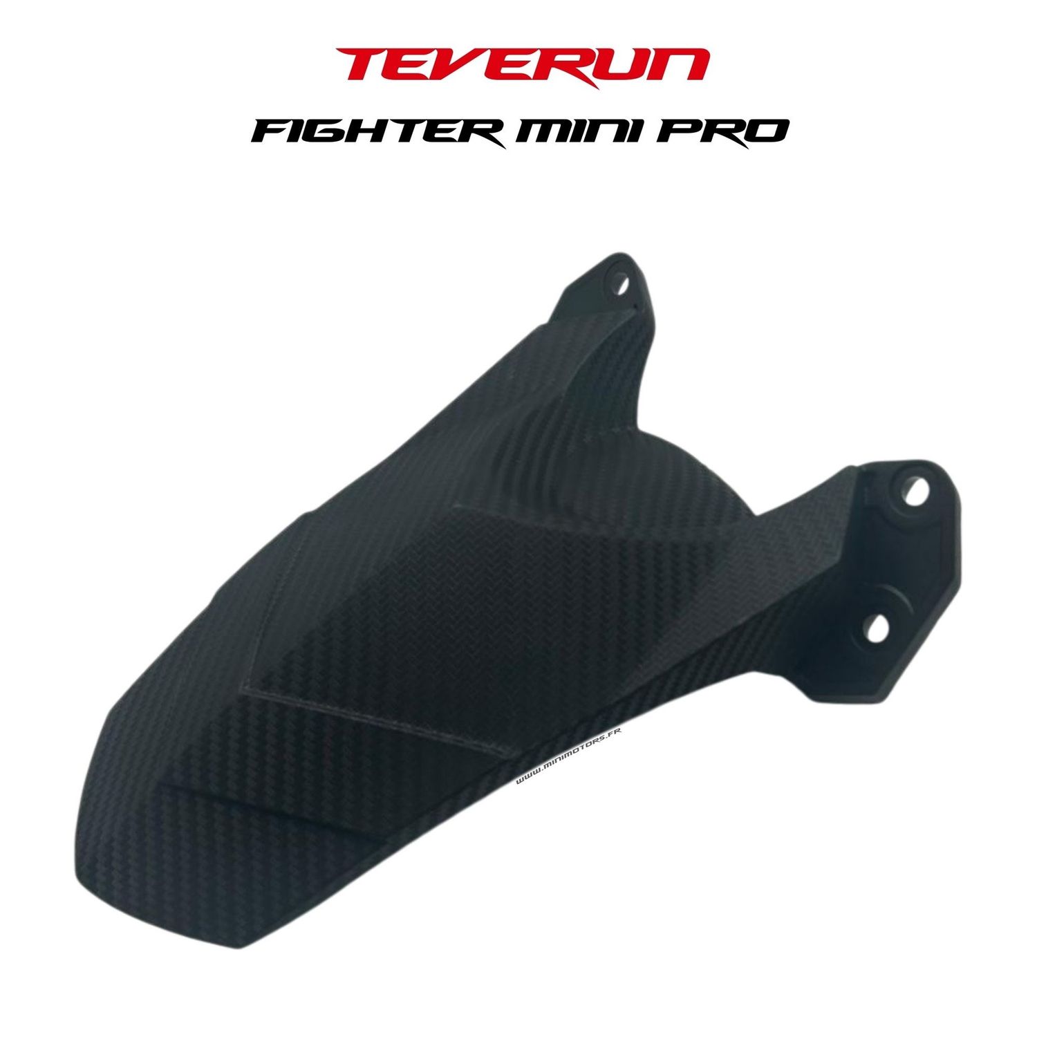 Teverun Fighter Mini Pro 2025 | GARDE BOUE AV/AR EFFET CARBONE