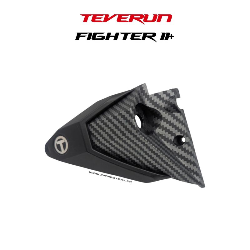 Teverun Fighter 11 + 2026 | SUPPORT FEU LED DU DECK AV DROIT / AR GAUCHE EFFET CARBONE