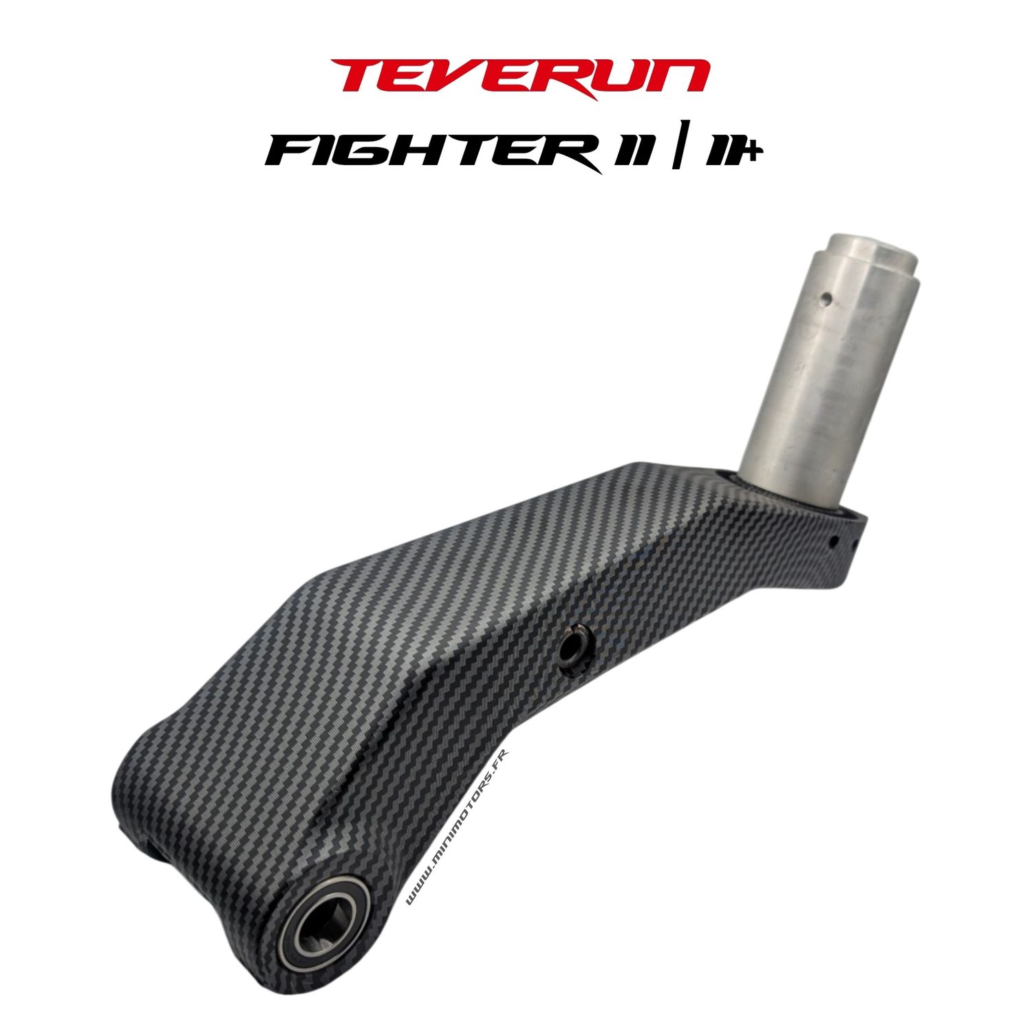 Teverun Fighter 11 & 11+ 2026 | BRAS DE DIRECTION INFERIEUR EFFET CARBONE Teverun Fighter 11 & 11+ 2026 | BRAS DE DIRECTION INFERIEUR EFFET CARBONE