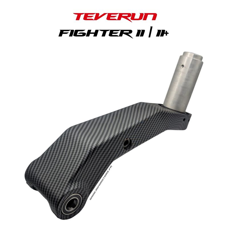Teverun Fighter 11 & 11+ 2026 | BRAS DE DIRECTION INFERIEUR EFFET CARBONE