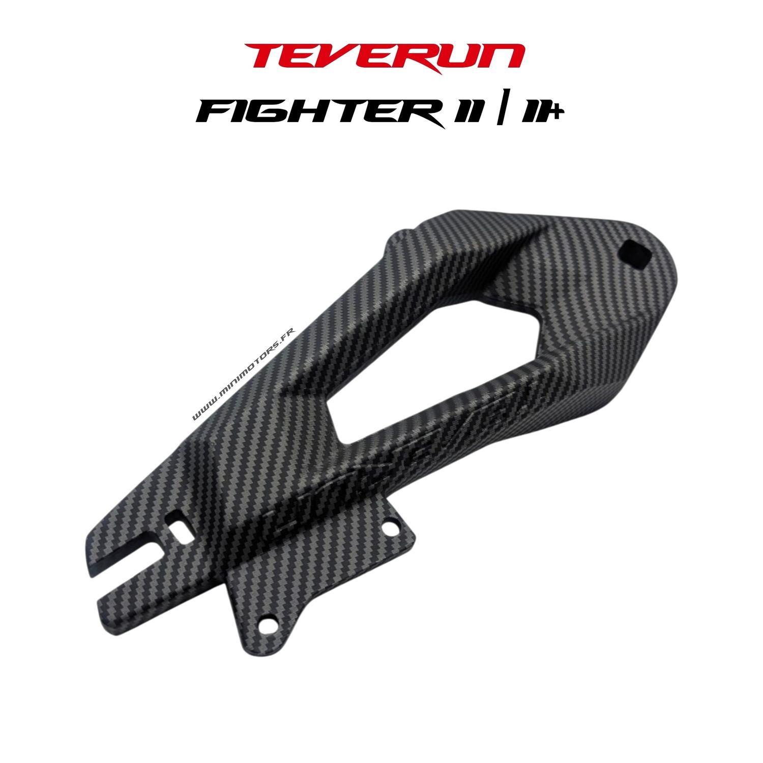 Teverun Fighter 11 & 11+ 2026 | BRAS DE FOURCHE AV GAUCHE & AR DROIT EFFET CARBONE Teverun Fighter 11 & 11+ 2026 | BRAS DE FOURCHE AV GAUCHE & AR DROIT EFFET CARBONE