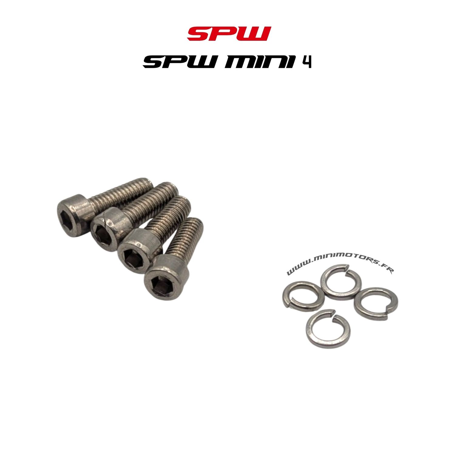 Spw Mini 4 Pro | VIS DU GARDE BOUE ARRIERE (X4) Spw Mini 4 Pro | VIS DU GARDE BOUE ARRIERE (X4)