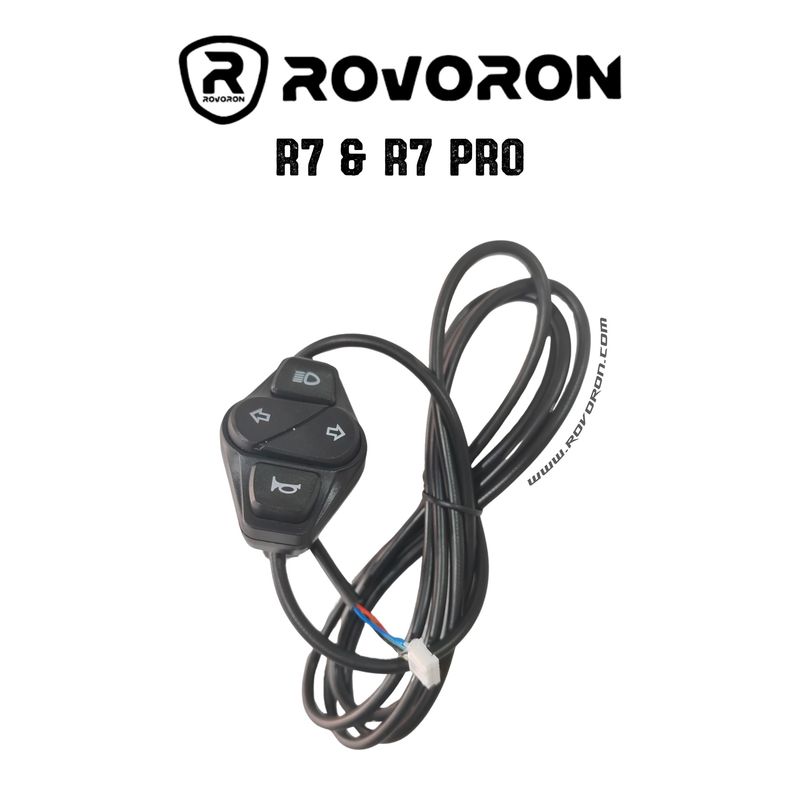 Rovoron R7 & R7 Pro | COMMODO CLIGNOTANTS / KLAXON / PHARE