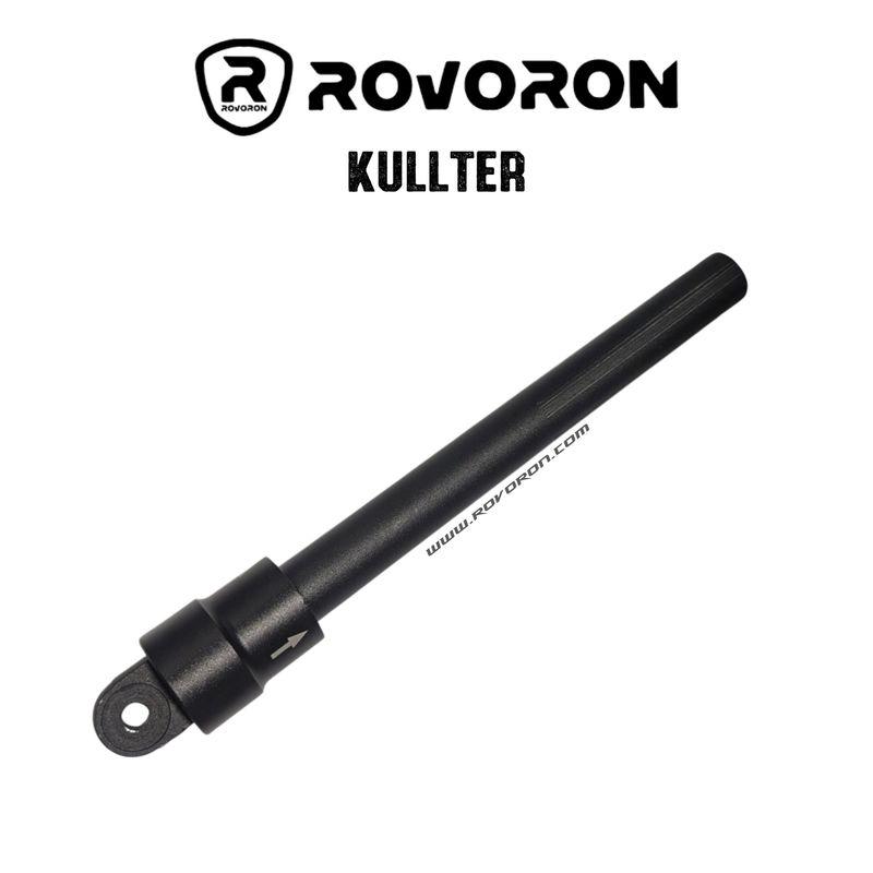 Rovoron Kullter & Luxury | TUBES POIGNÉES DU GUIDON (NOIR)