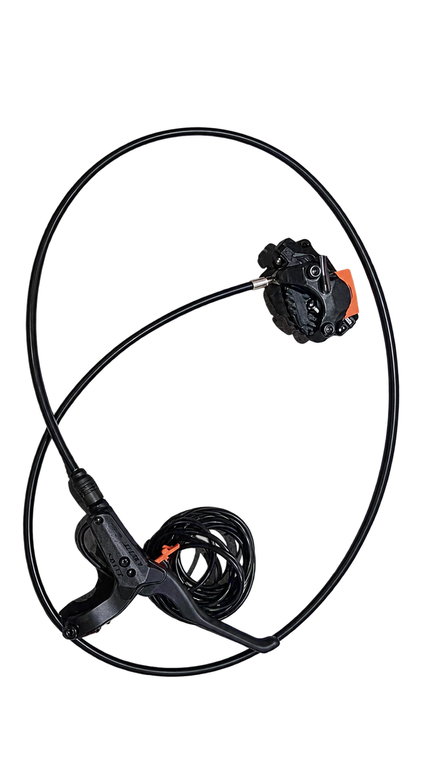 Rovoron R7 Pro | SET FREIN HYDRAULIQUE NUTT ARRIERE (LEVIER DROIT, ETRIER, CABLE) Rovoron R7 Pro | SET FREIN HYDRAULIQUE NUTT ARRIERE (LEVIER DROIT, ETRIER, CABLE)