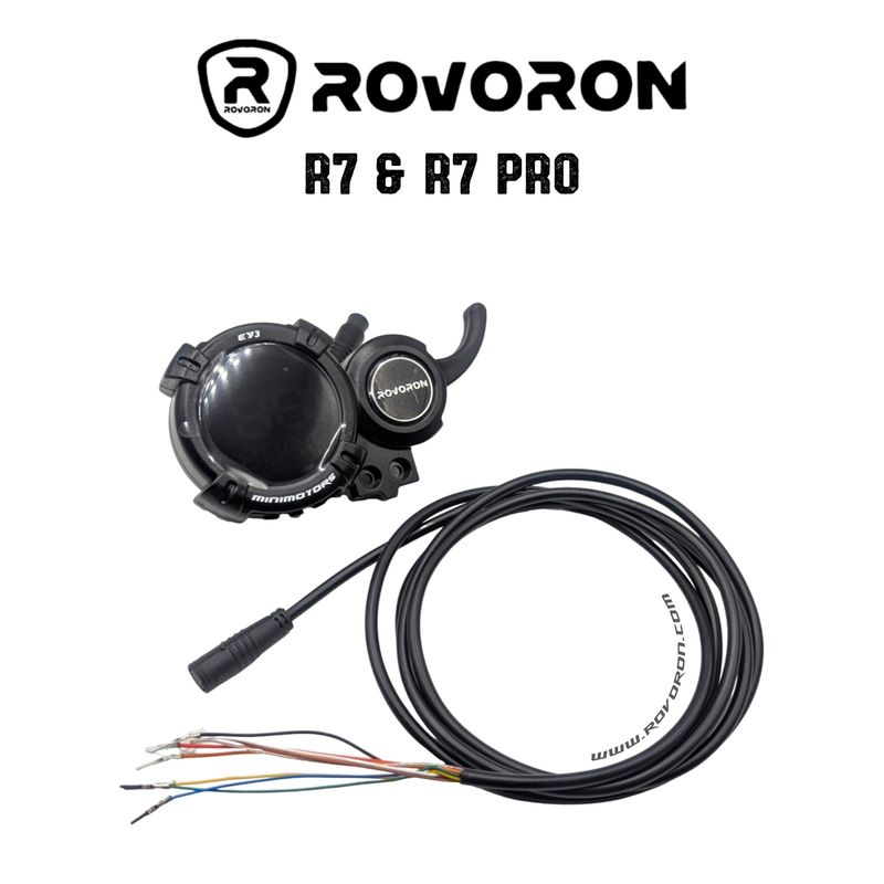 Rovoron R7 & R7 Pro | DISPLAY EY3 CONNECTÉ