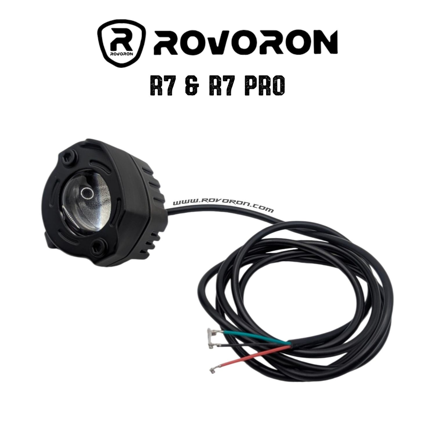 Rovoron R7 & R7 Pro | PHARE AVANT + KLAXON