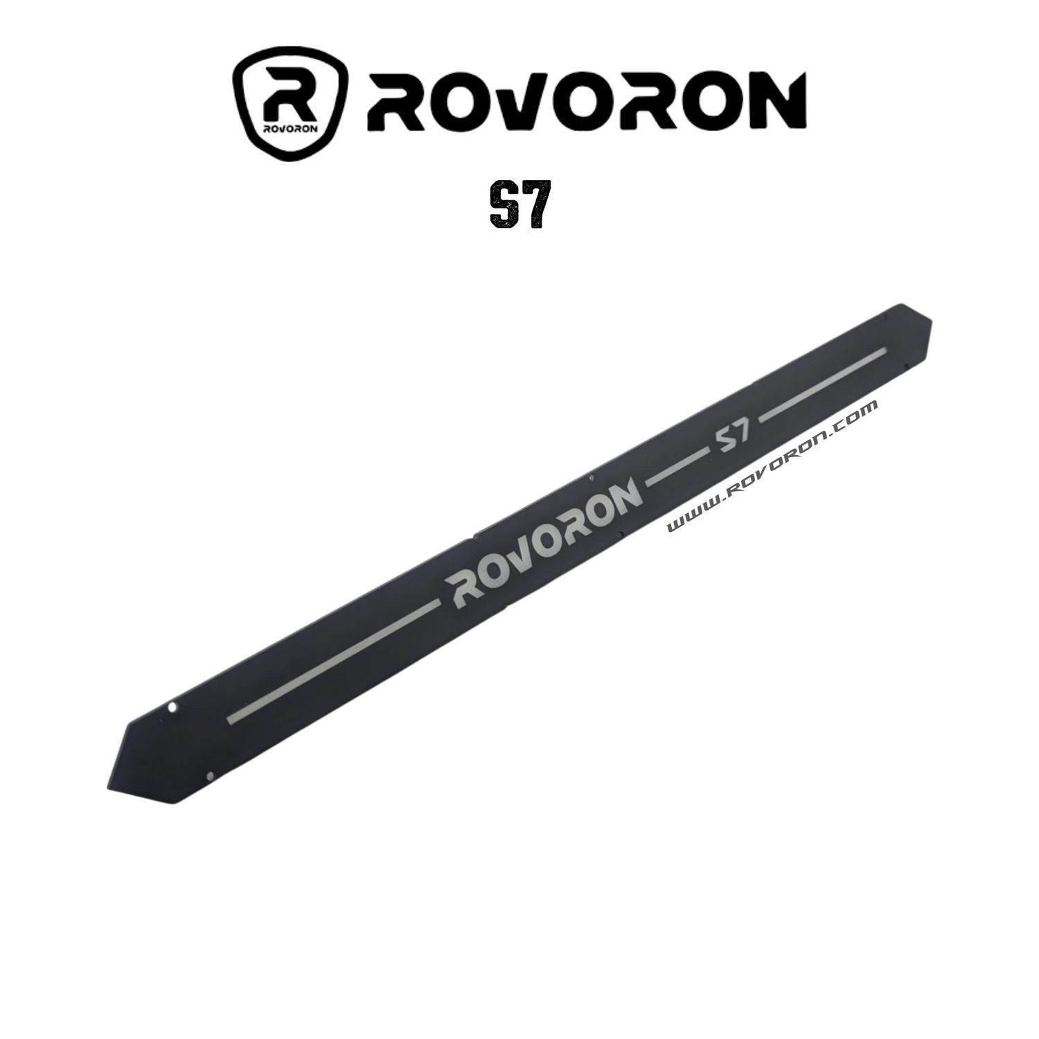 Rovoron S7 | CACHE LOGO DU DECK GAUCHE Rovoron S7 | CACHE LOGO DU DECK GAUCHE