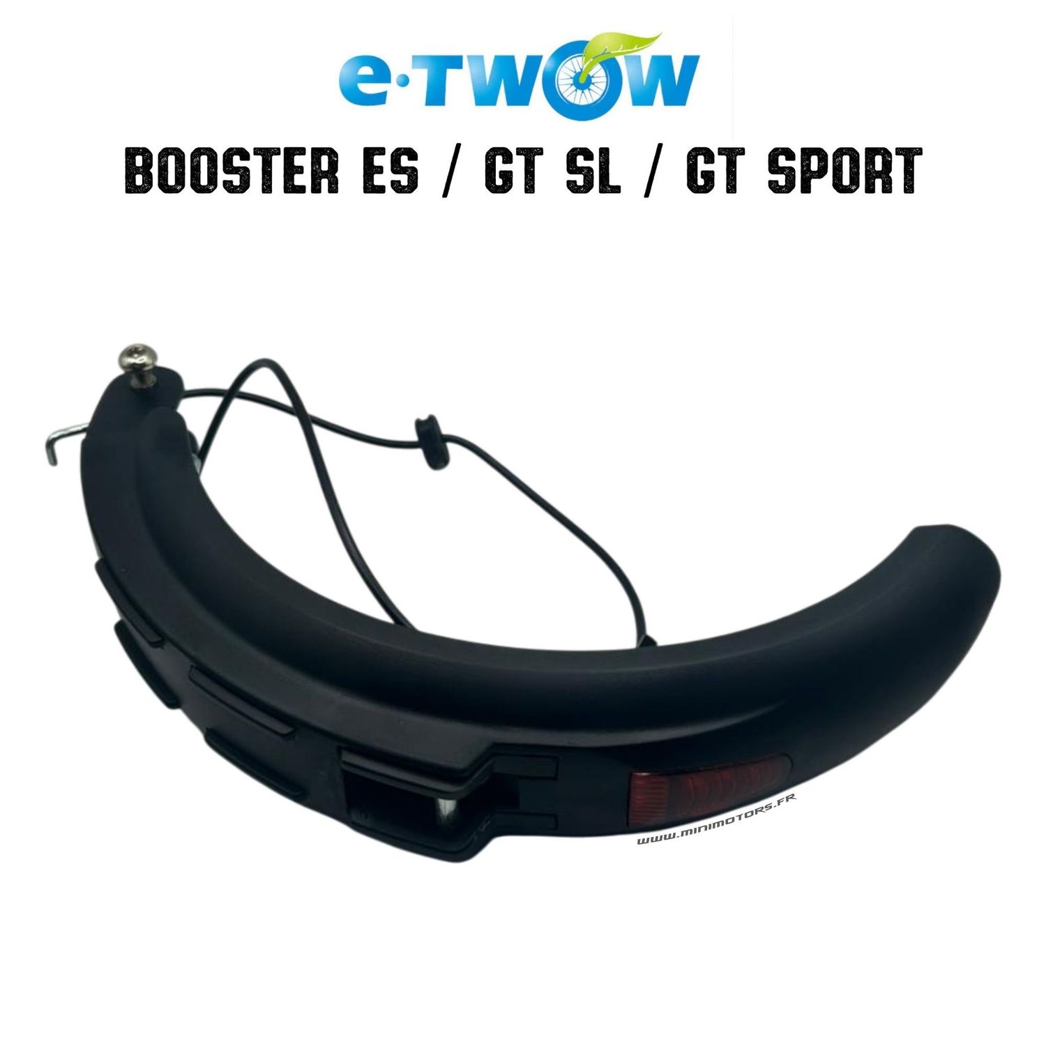 Etwow Booster Es & Gt Sl & Gt Sport | GARDE BOUE ARRIERE AVEC LED Etwow Booster Es & Gt Sl & Gt Sport | GARDE BOUE ARRIERE AVEC LED