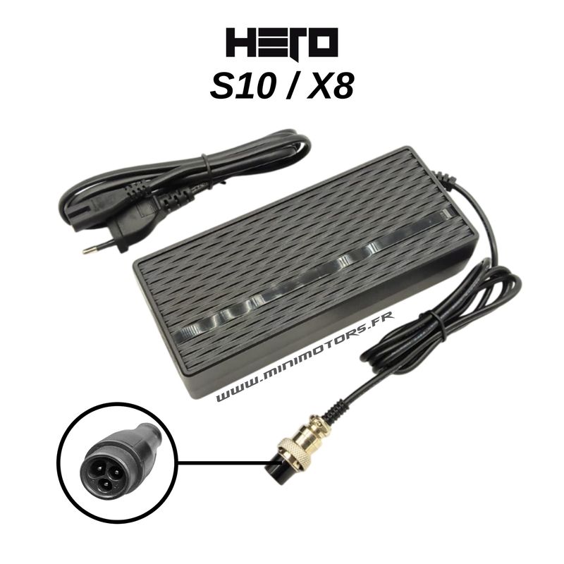 Hero S8 & S9 | CHARGEUR 48V (54.6V 2A)