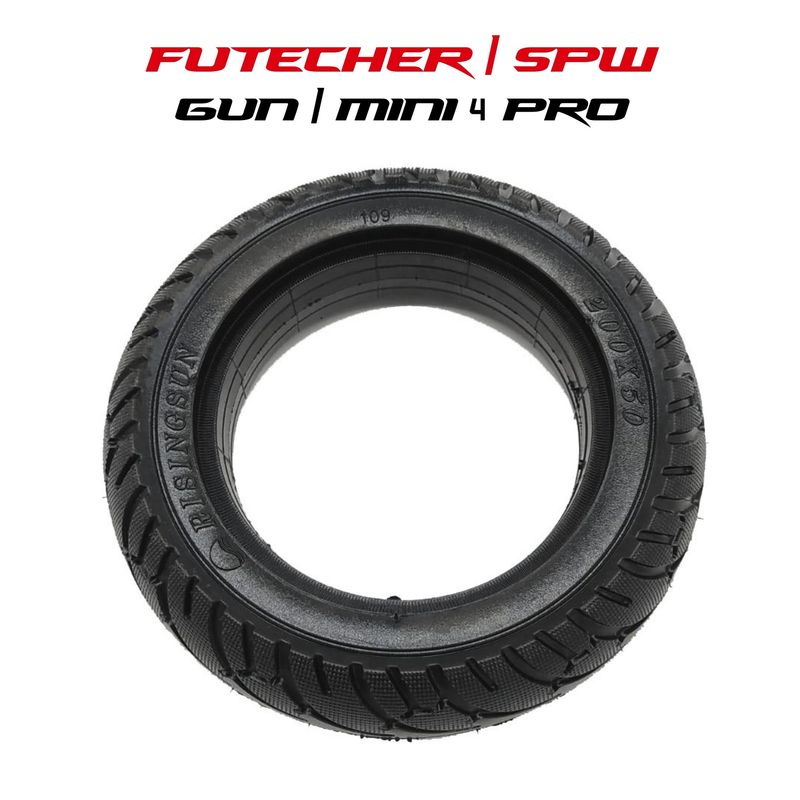 Spw Mini 4 Pro - Futecher Gun (48v) | PNEU PLEIN ARRIERE 8