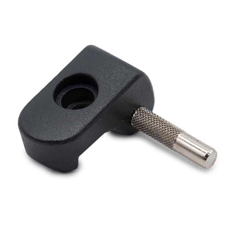Crochet en acier inoxydable noir avec tige de 6mm pour Xiaomi Mi3 Crochet en acier inoxydable noir avec tige de 6mm pour Xiaomi Mi3