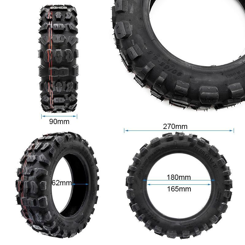 Pneu Tubeless 90/65-6,5 TUOVT - 1M Pneu Tubeless 90/65-6,5 TUOVT - 1M