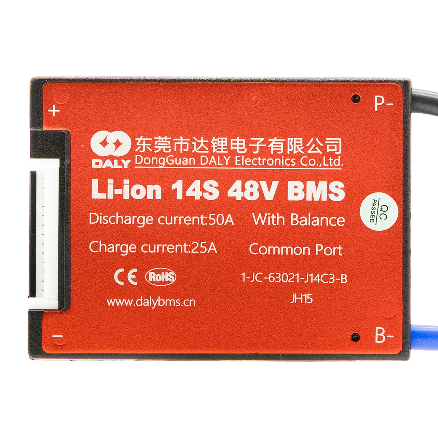 BMS 14S 52v 50A DALY