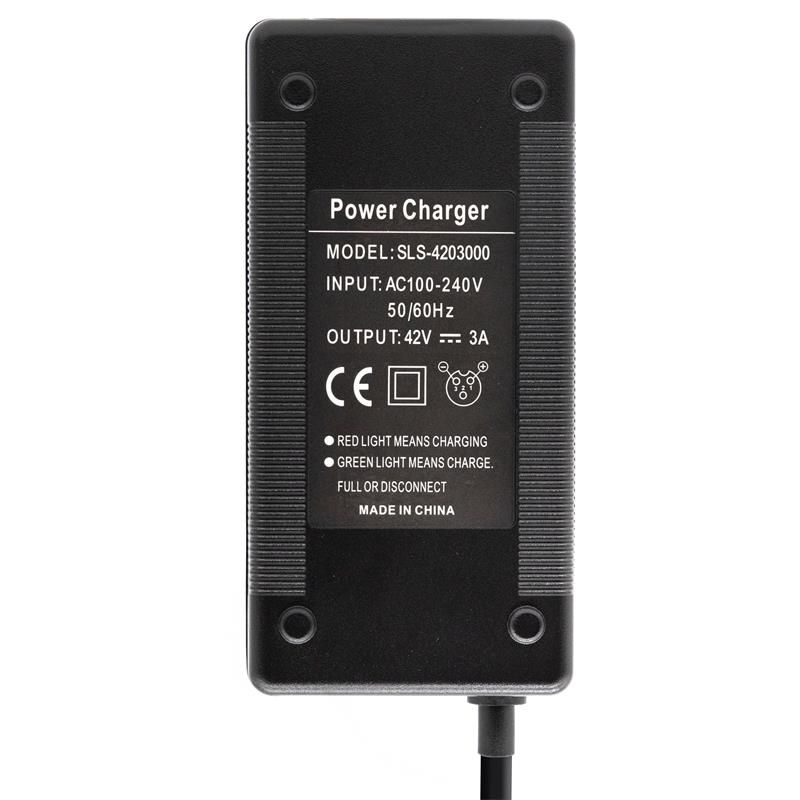 Chargeur 36v (sortie 42v) 3A DC connecteur 8mm Chargeur 36v (sortie 42v) 3A DC connecteur 8mm
