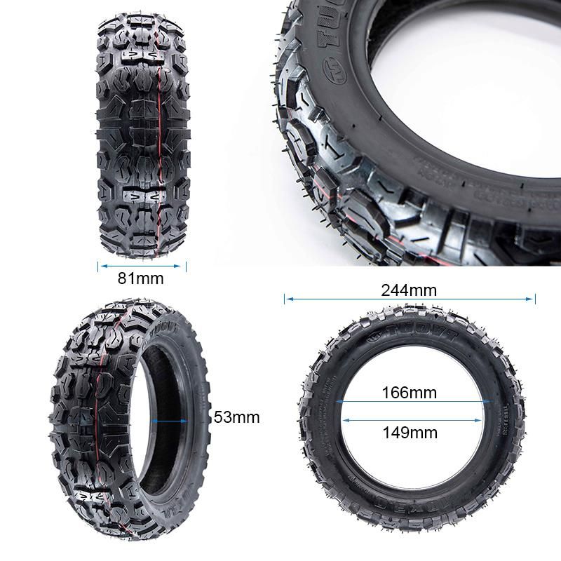 Pneu Tubeless 10x3-6 TUOVT