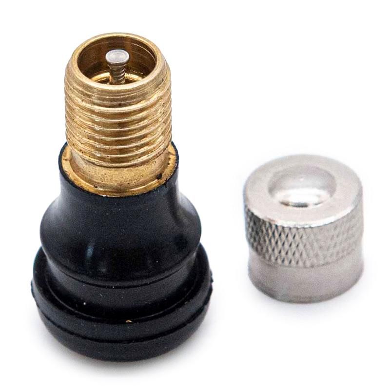 Valve tubeless droite (joint de pression) - PVR40 - 20pcs Valve tubeless droite (joint de pression) - PVR40 - 20pcs