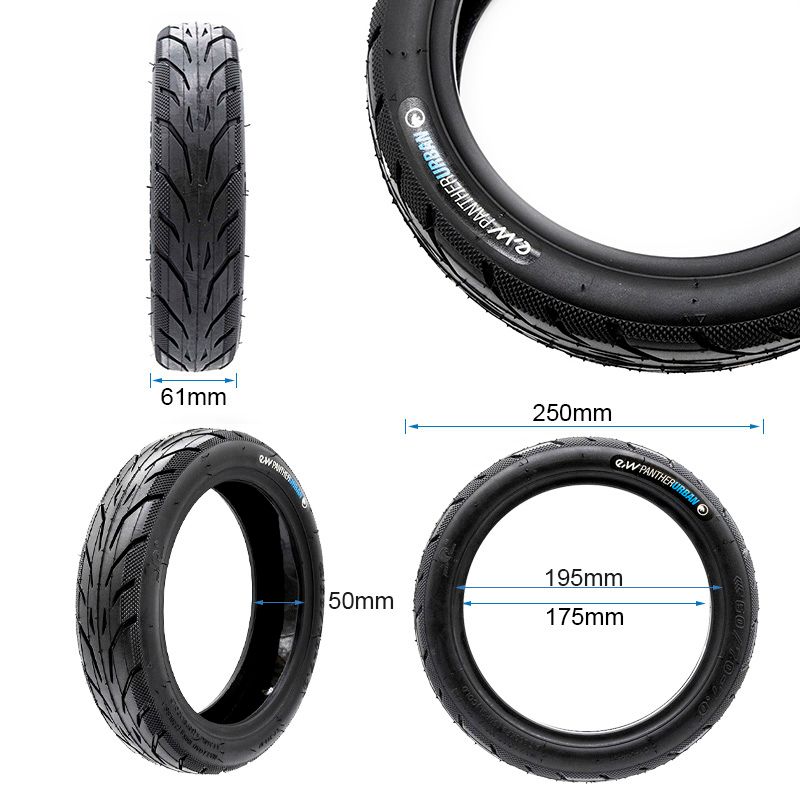 Pneu Tubeless 60/70-7 Yuanxing pour Mi4 Pro Edition GEL Pneu Tubeless 60/70-7 Yuanxing pour Mi4 Pro Edition GEL