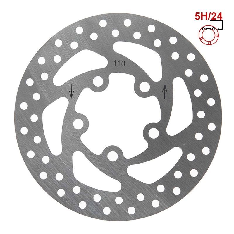 Disque de frein DV5-2 110mm 5H argent pour Xiaomi Essential et 1S nouveau modèle Disque de frein DV5-2 110mm 5H argent pour Xiaomi Essential et 1S nouveau modèle