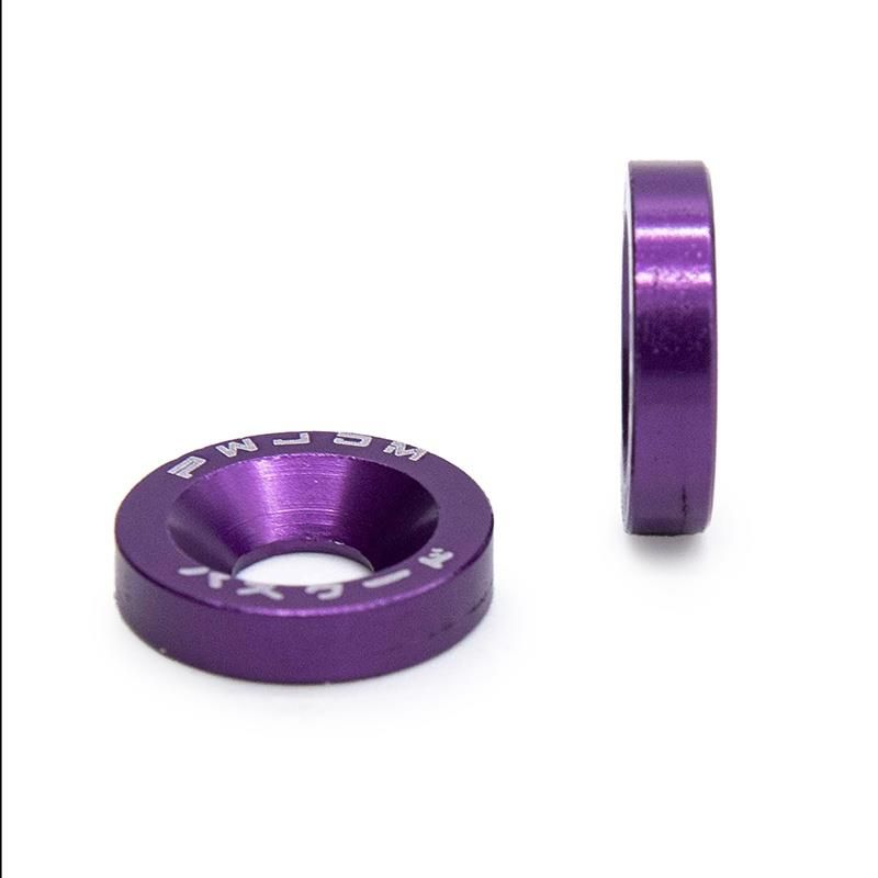 Rondelle JDM violette avec vis M6x16 - 10 pcs Rondelle JDM violette avec vis M6x16 - 10 pcs