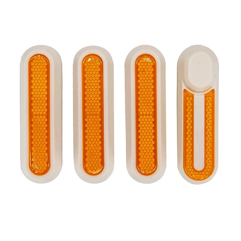 Catadioptre blanc avec réflecteur jaune pour Xiaomi Catadioptre blanc avec réflecteur jaune pour Xiaomi