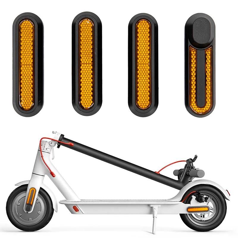 Catadioptre noir avec réflecteur jaune pour Xiaomi Catadioptre noir avec réflecteur jaune pour Xiaomi