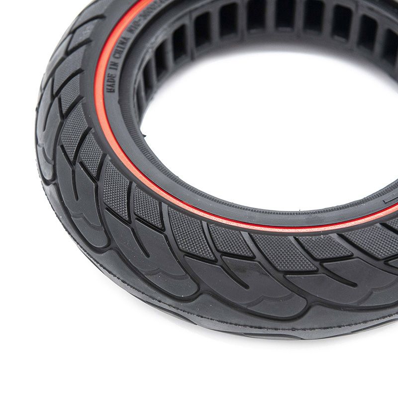 Pneu plein Ruvera 10x2,5-6,1 / B34 - ligne rouge Nedong