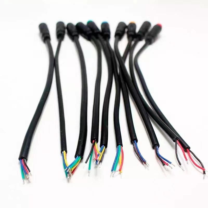 Connecteur étanche 8mm 6 broches - 5M Connecteur étanche 8mm 6 broches - 5M